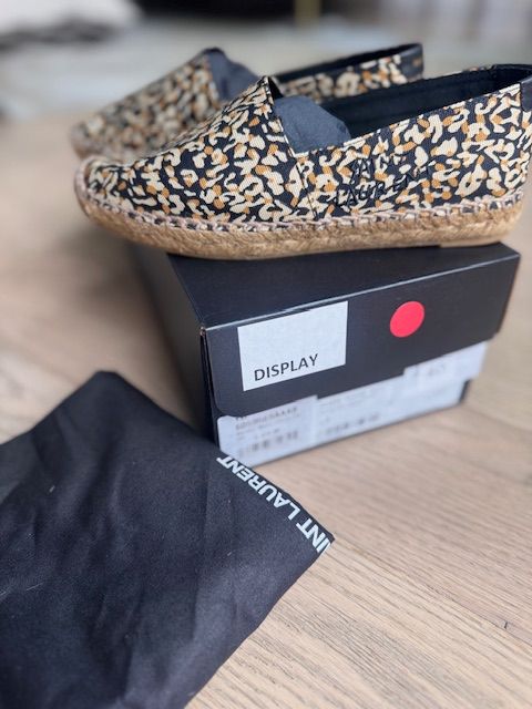 YSL, SAINT LAURENT ESPADRILLES, 36/US 6
