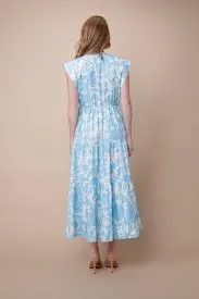 SOFIA MIDI DRESS, SMALL