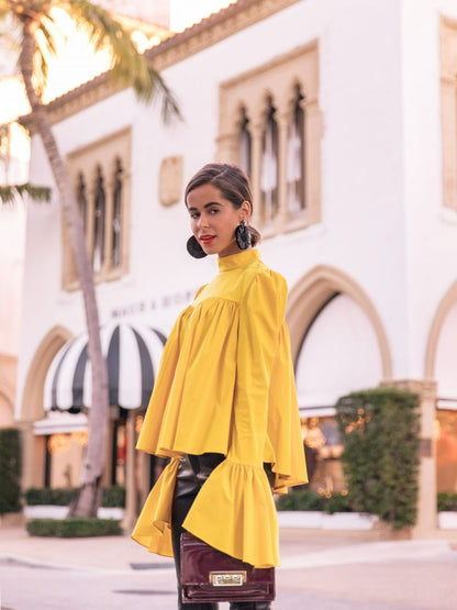 CAROLINA CONSTAS BLOUSE, SMALL