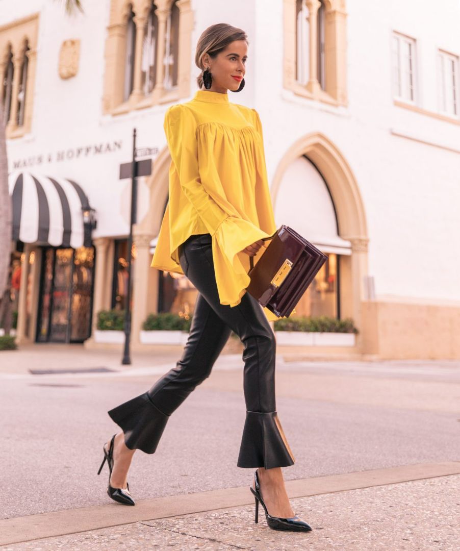 CAROLINA CONSTAS BLOUSE, SMALL