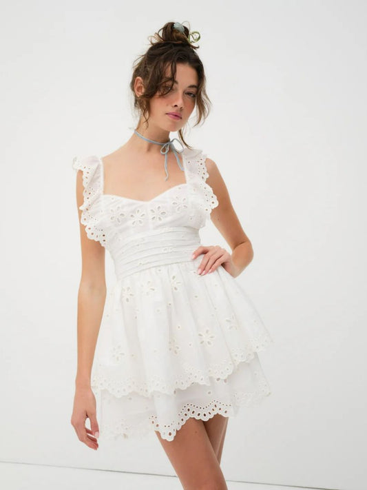 FOR LOVE & LEMONS SHORT DRESS, MEDIUM