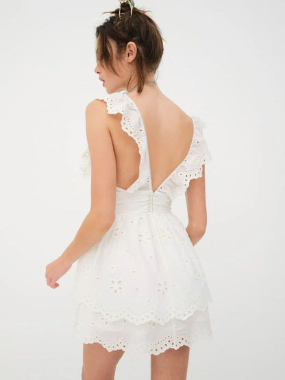 FOR LOVE & LEMONS SHORT DRESS, MEDIUM