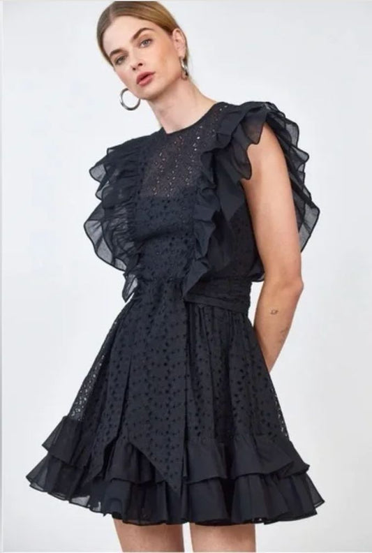 HUNTER BELL SHORT DRESS, SMALL