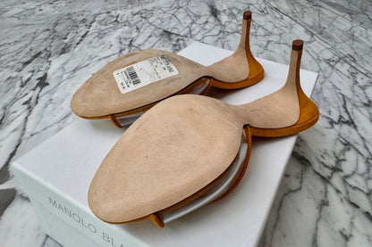 MANOLO BLAHNIK MULES, 36/US 6