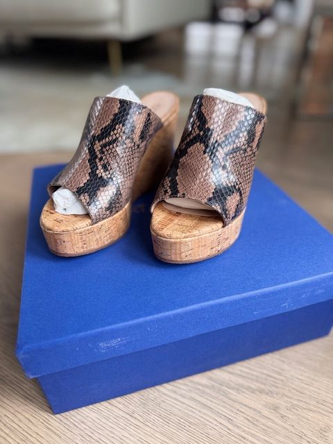 STUART WEITZMAN WEDGE HEELS, 36 / US 6M