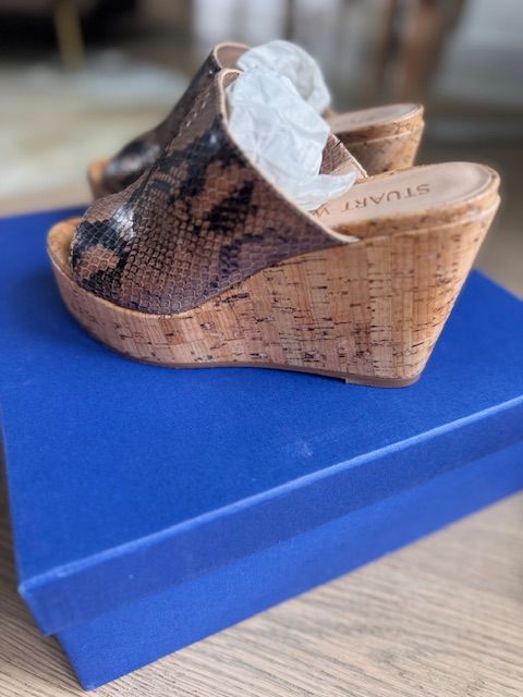STUART WEITZMAN WEDGE HEELS, 36 / US 6M