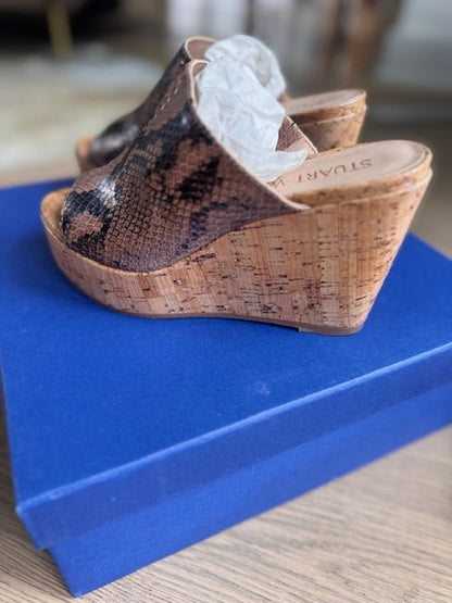 STUART WEITZMAN WEDGE HEELS, 36 / US 6M