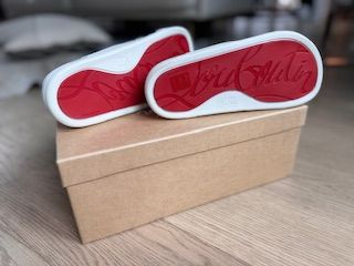 CHRISTIAN LOUBOUTIN, POOL 'BENGALE' SLIDES