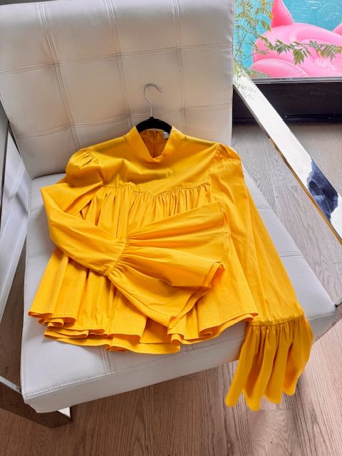 CAROLINA CONSTAS BLOUSE, SMALL