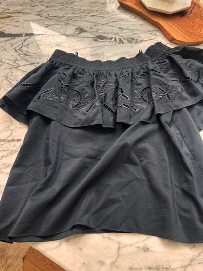 TIBI BLOUSE, SMALL