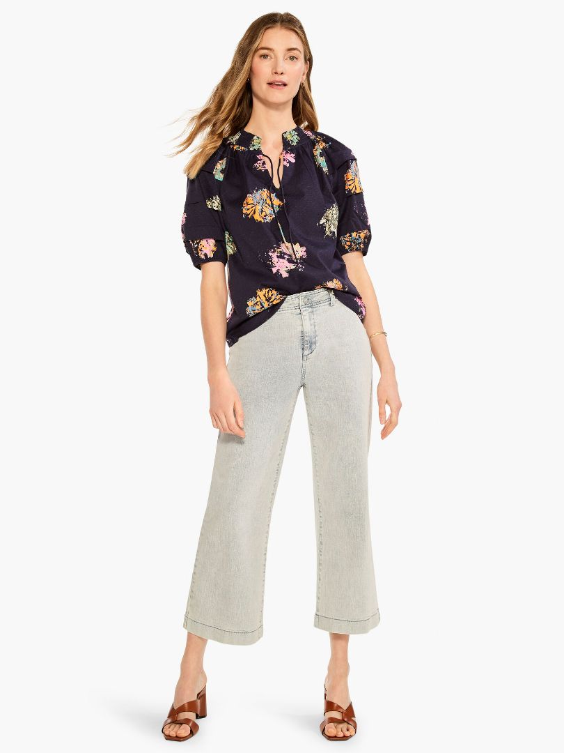 NIC + ZOE BLOUSE, SMALL