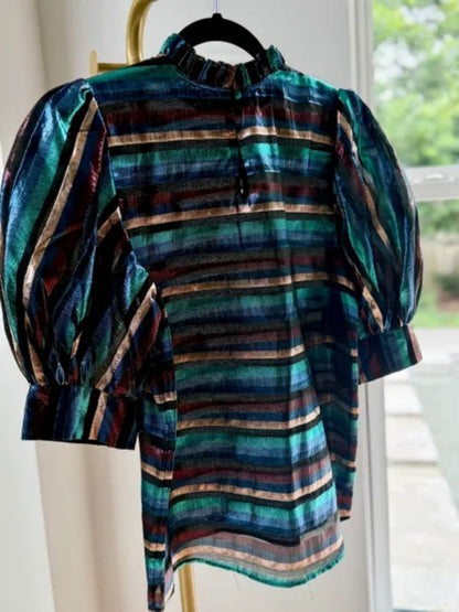 HUNTER BELL BLOUSE, SMALL