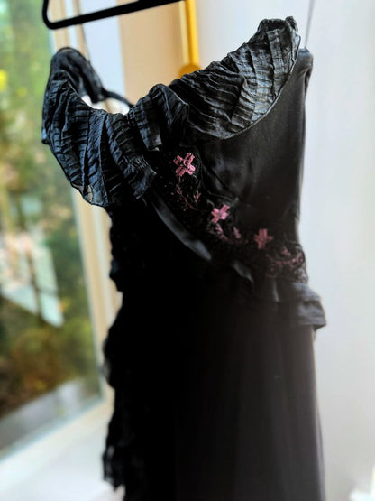CHRISTIAN LACROIX FORMAL GOWN, 38/6