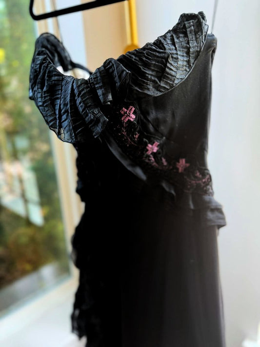 CHRISTIAN LACROIX FORMAL GOWN, 38/6