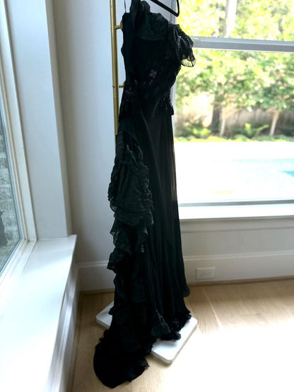 CHRISTIAN LACROIX FORMAL GOWN, 38/6