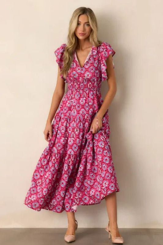 ENTRO MAXI DRESS, MEDIUM
