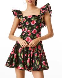 ALICE + OLIVIA SHORT DRESS, 4