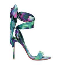 CHRISTIAN LOUBOUTIN DESIGNER HEELS, 37.5 (US 7/7.5)