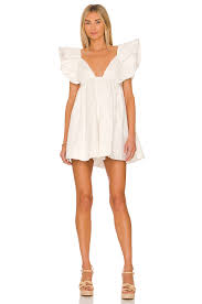 FOR LOVE & LEMONS SHORT DRESS, SMALL