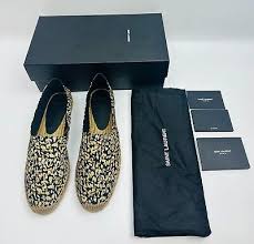 YSL, SAINT LAURENT ESPADRILLES, 36/US 6