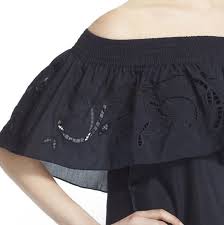 TIBI BLOUSE, SMALL