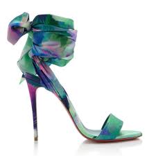 CHRISTIAN LOUBOUTIN DESIGNER HEELS, 37.5 (US 7/7.5)