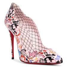 CHRISTIAN LOUBOUTIN DESIGNER HEELS, 37.5 (US 7/7.5)