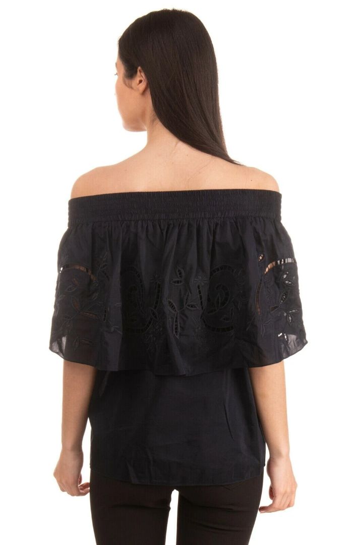 TIBI BLOUSE, SMALL