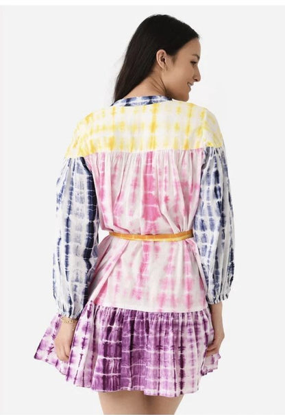 CHARINA SARTE MINI DRESS, SMALL
