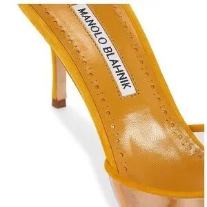 MANOLO BLAHNIK MULES, 36/US 6