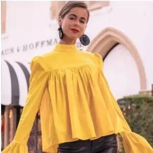 CAROLINA CONSTAS BLOUSE, SMALL